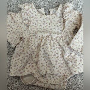Jamie Kay Cream and Pink Floral Playsuit